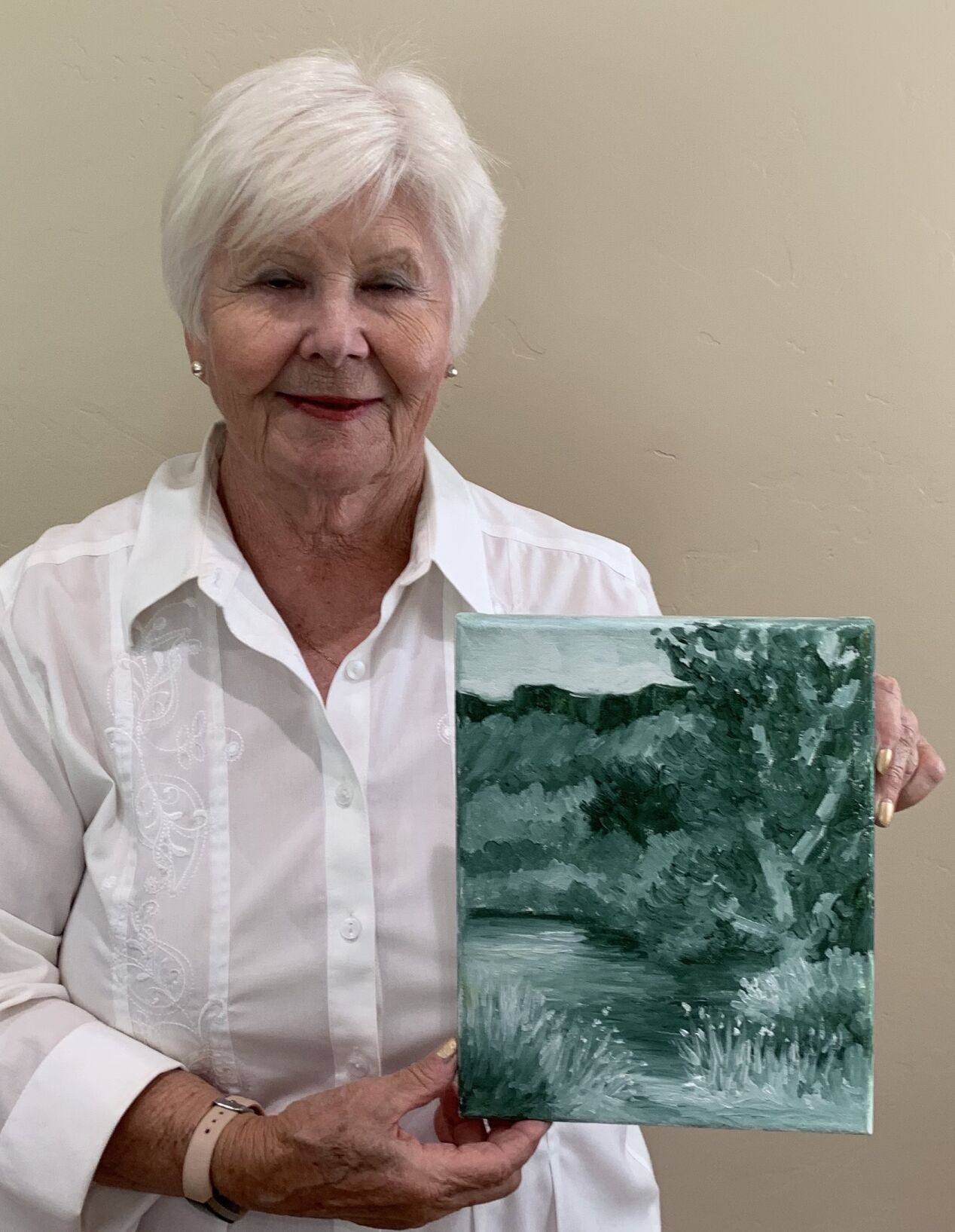 ONE-COLOR WONDERS: Art Challenge 5 goes monochromatic